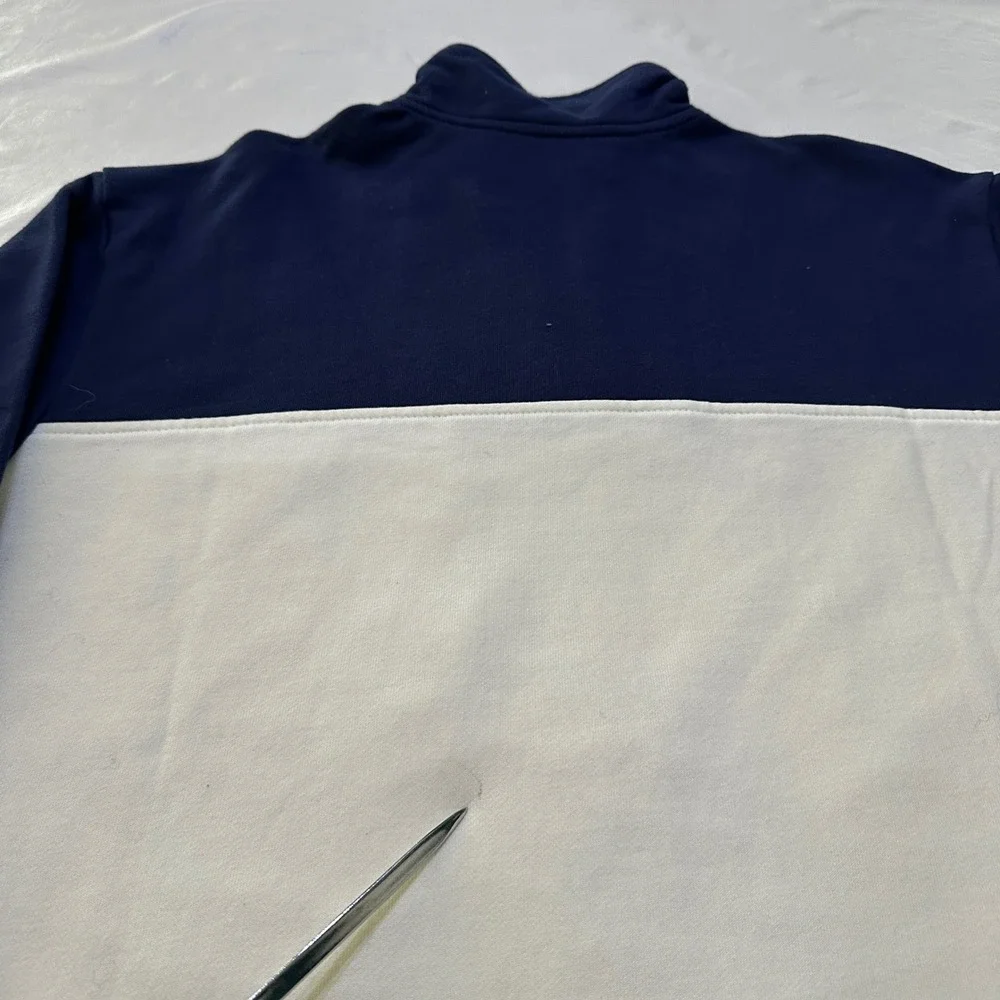NWT VTG Nike Court 1/4‎ Zip Pullover Sweatshirt Womens M Colorblock Tennice Y2K